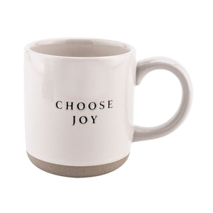 Sweet Water Decor Choose Joy Stoneware Coffee Mug