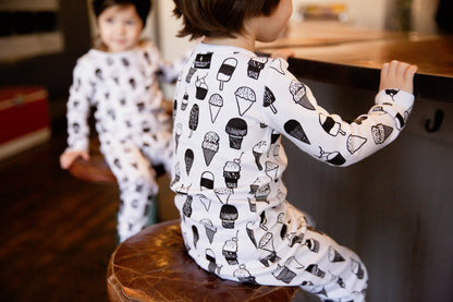 Organic Baby + Kids Pajama Set | Signature Prints