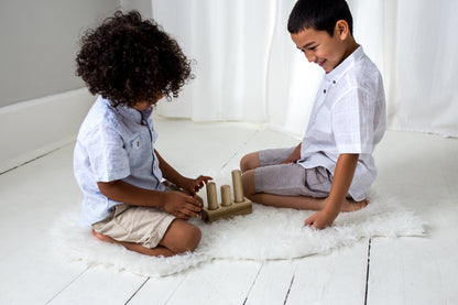 Clover & Birch - Peg Puzzle Stacker Game