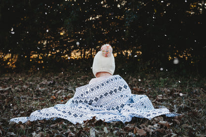 Nordic Winter Organic Swaddle | GOTS Certified Organic Cotton Muslin