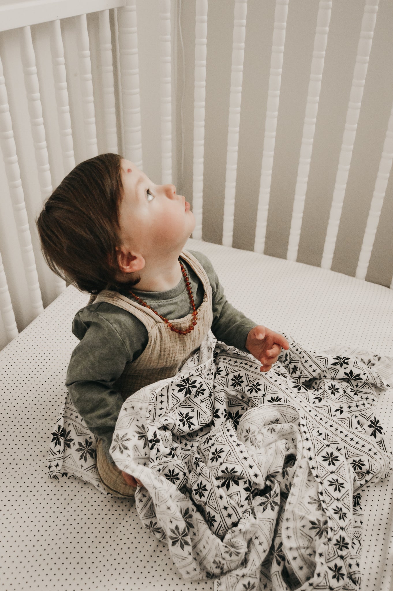 Nordic Winter Organic Swaddle | GOTS Certified Organic Cotton Muslin