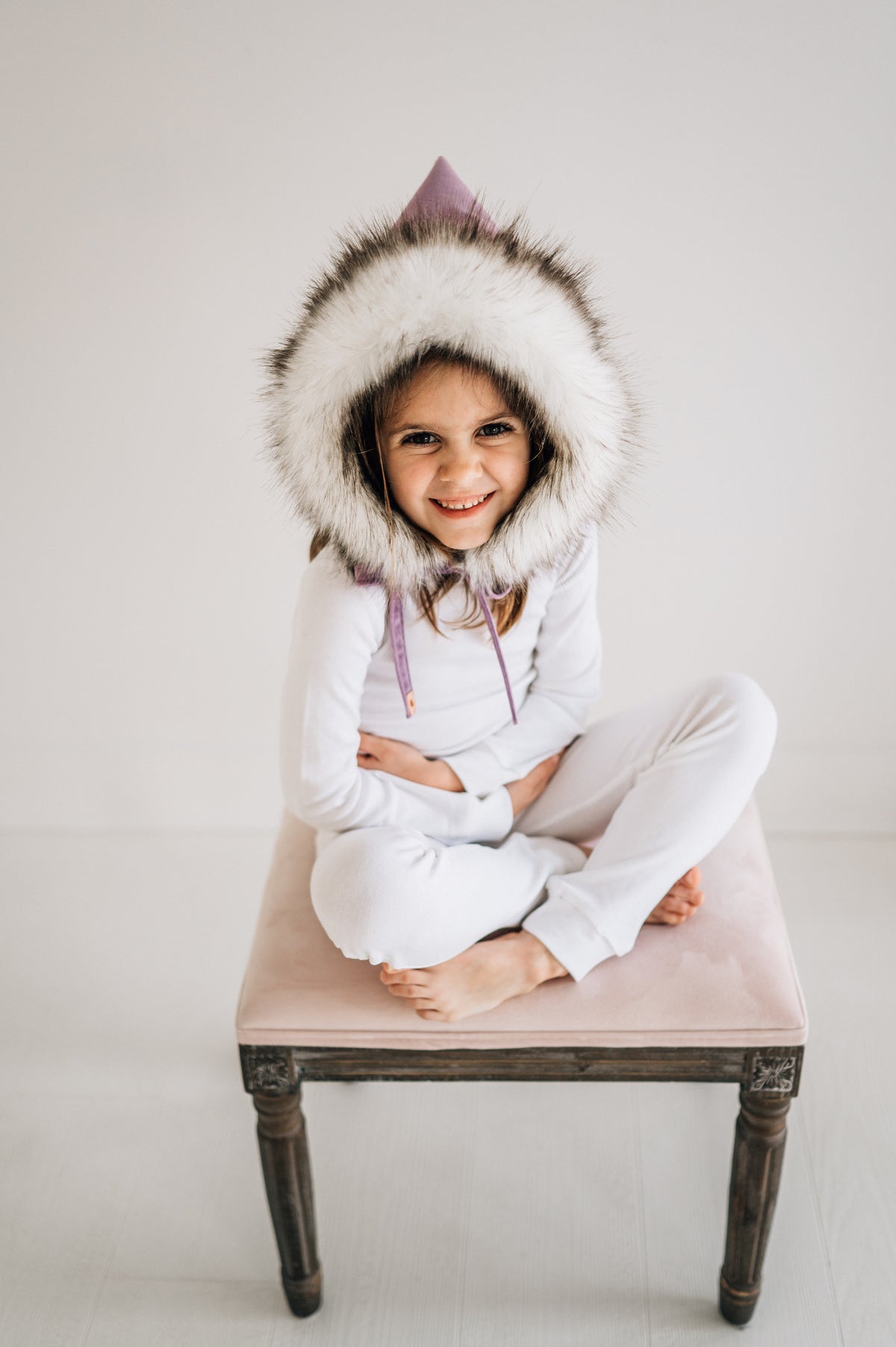 Organic Baby + Kids Pajama Set | White