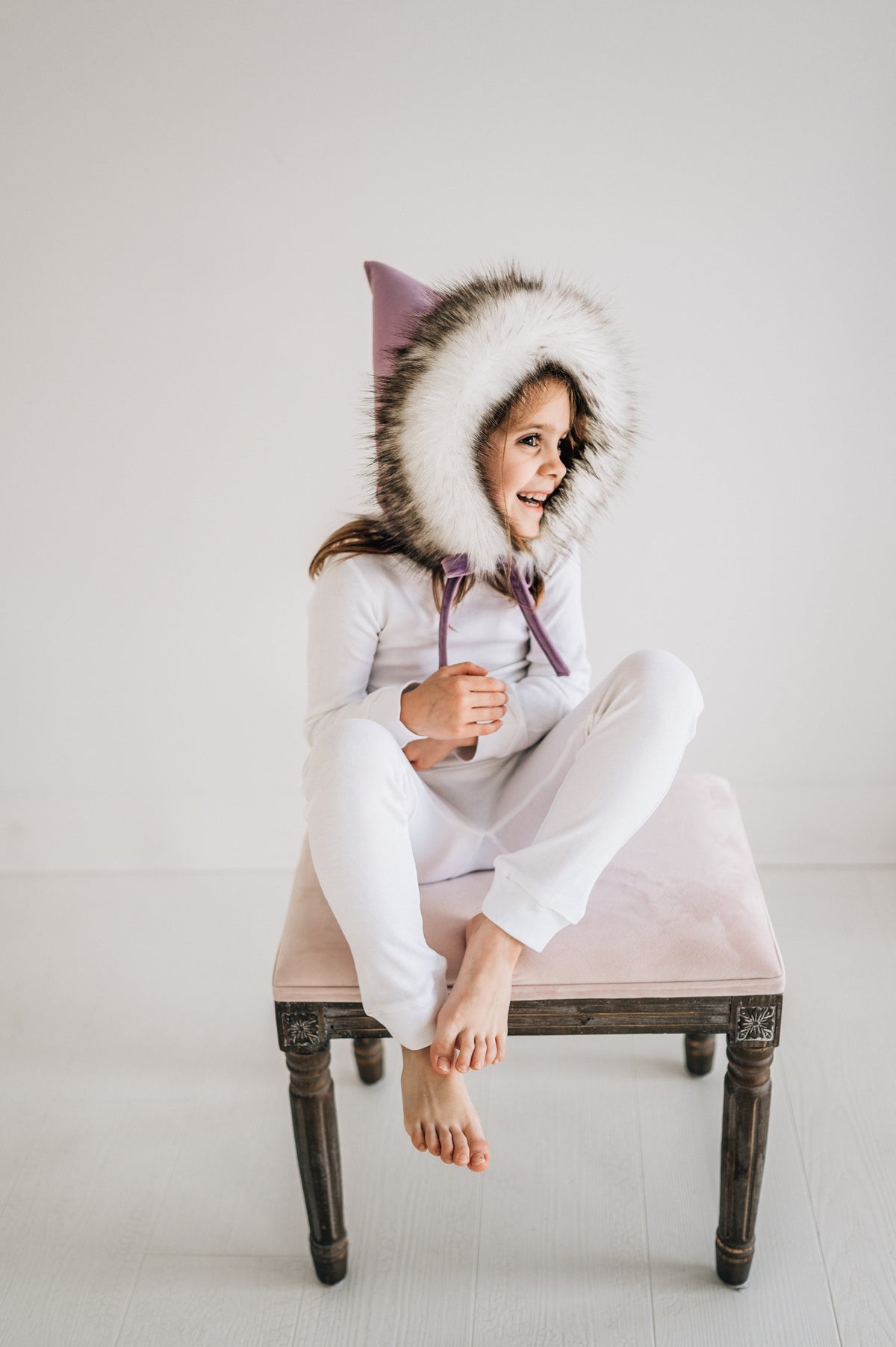 Organic Baby + Kids Pajama Set | White