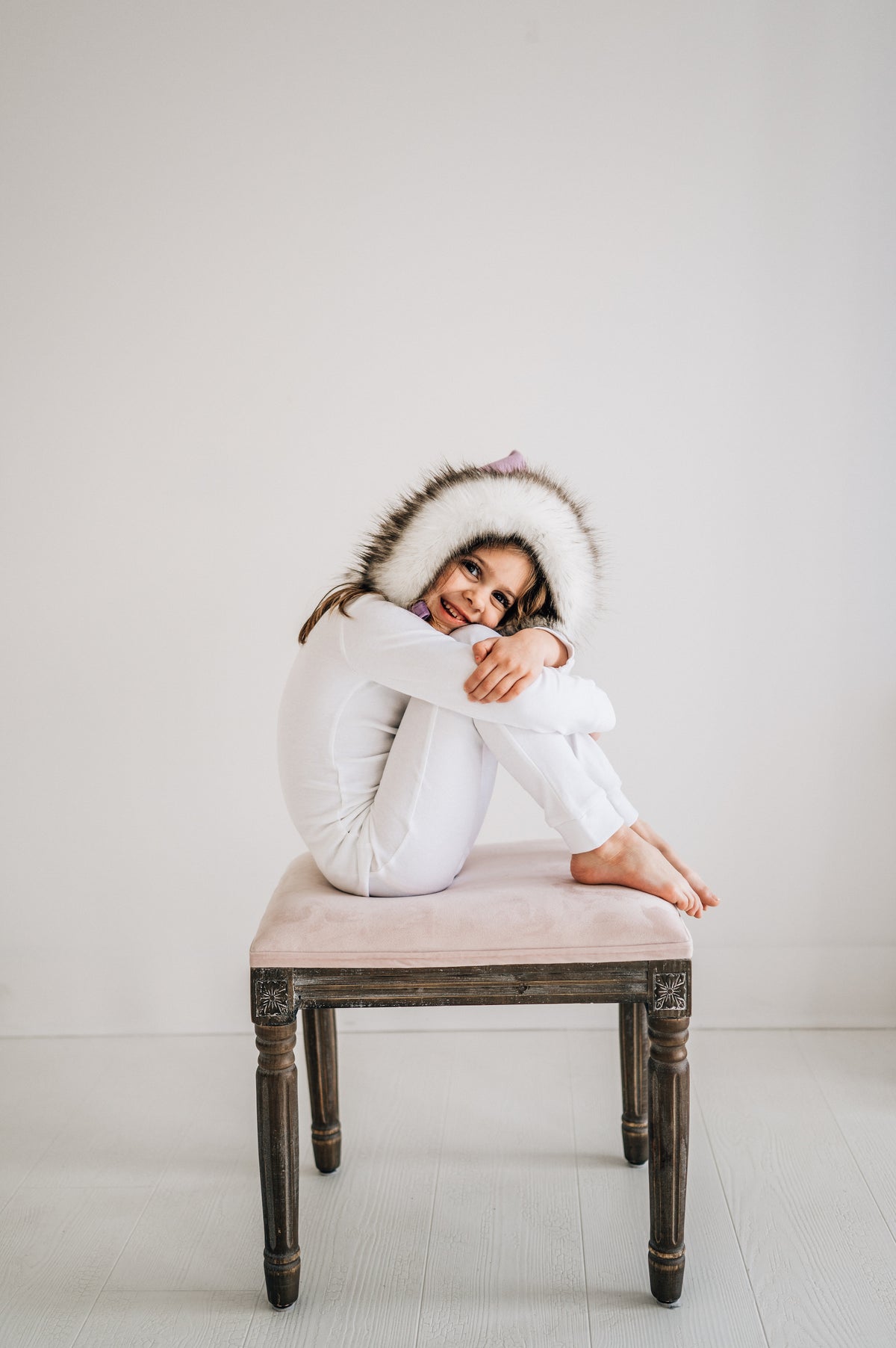 Organic Baby + Kids Pajama Set | White