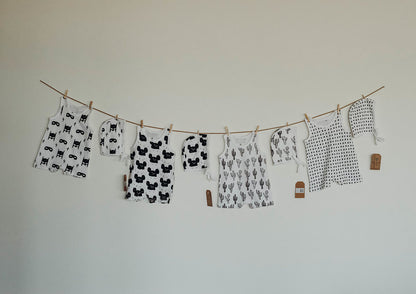Organic Baby Bonnet | GOTS Certified Organic Cotton | Signature Prints | Sizes 0 to 24 Months