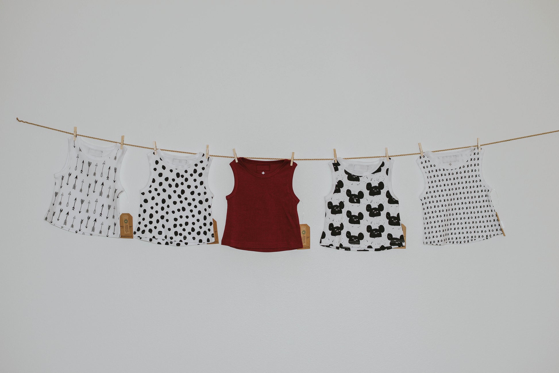 Organic Kids Tank | GOTS Certified Organic Cotton | Signature Prints