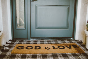 
                  
                    Load image into Gallery viewer, XL Doormat | God is Love
                  
                