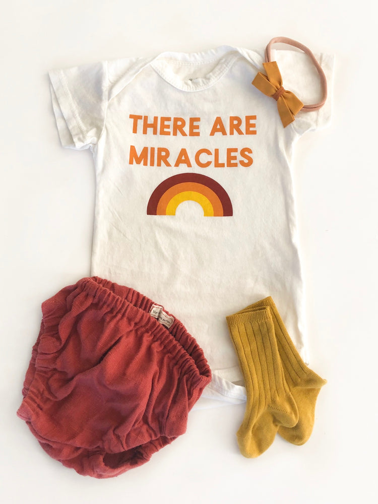 There are miracles Short Sleeve Bodysuit