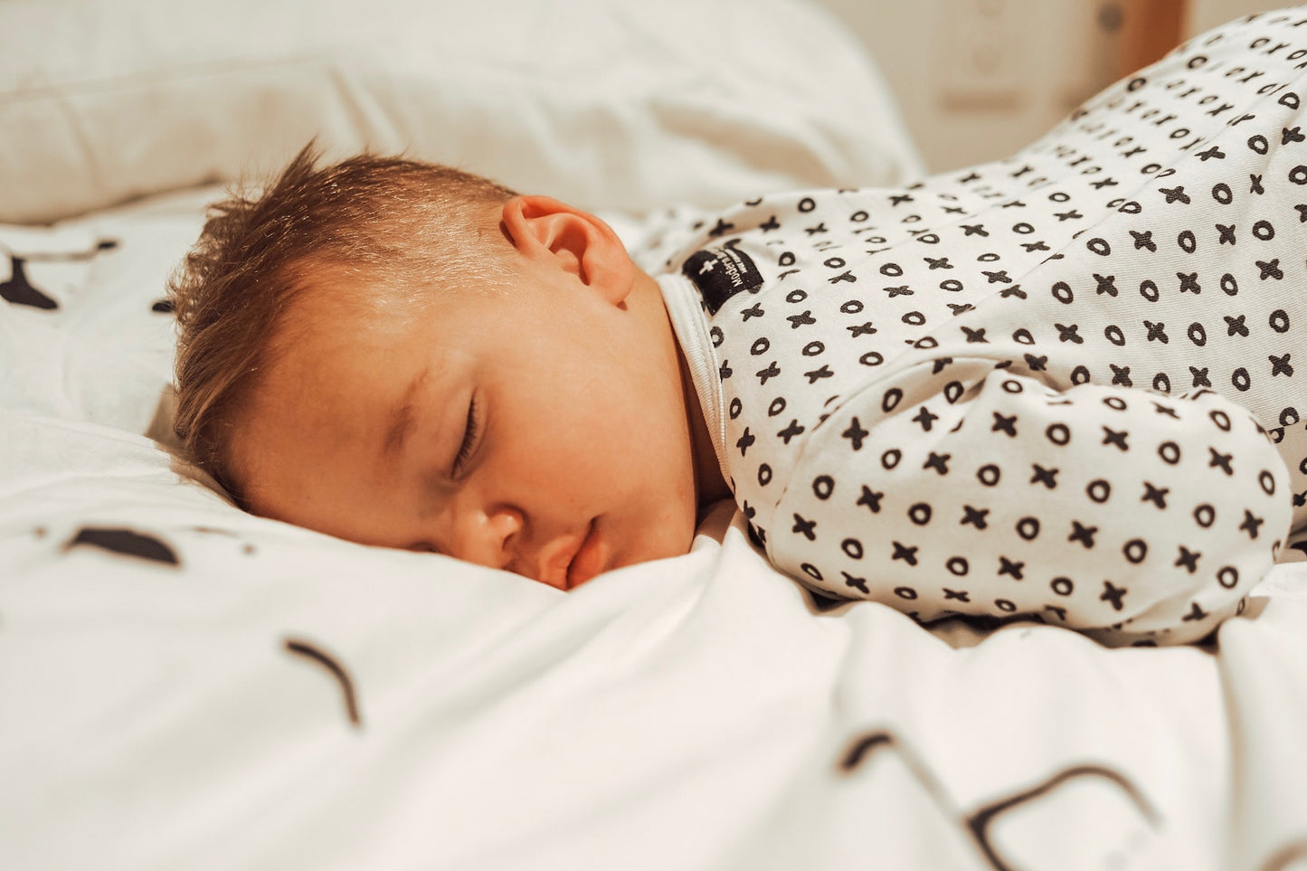 Organic Button Footie | GOTS Certified Organic Cotton | Signature Prints