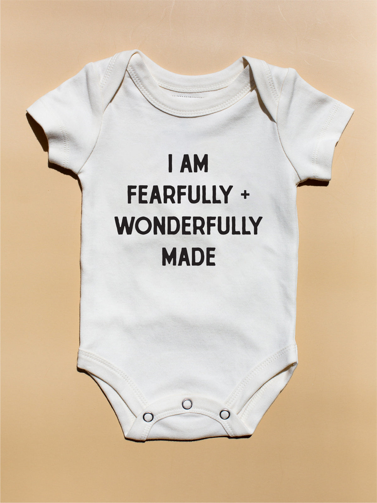 GOTS Certified Organic Cotton Bodysuit - Scripture, product image 3