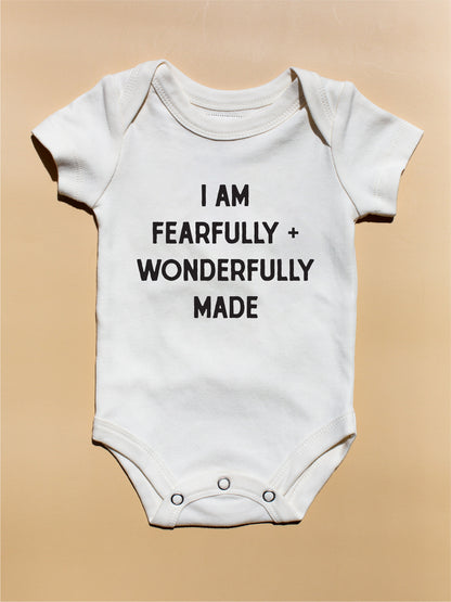 GOTS Certified Organic Cotton Bodysuit - Scripture, product image 3