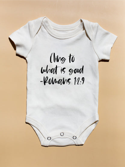 GOTS Certified Organic Cotton Bodysuit - Scripture, product image 6