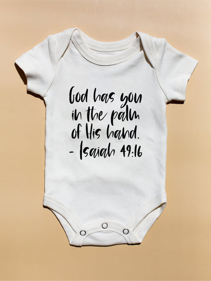 GOTS Certified Organic Cotton Bodysuit - Scripture, product image 7