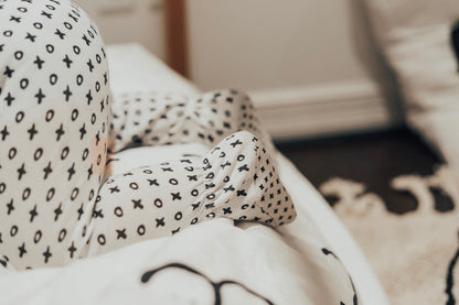 Organic Button Footie | GOTS Certified Organic Cotton | Signature Prints