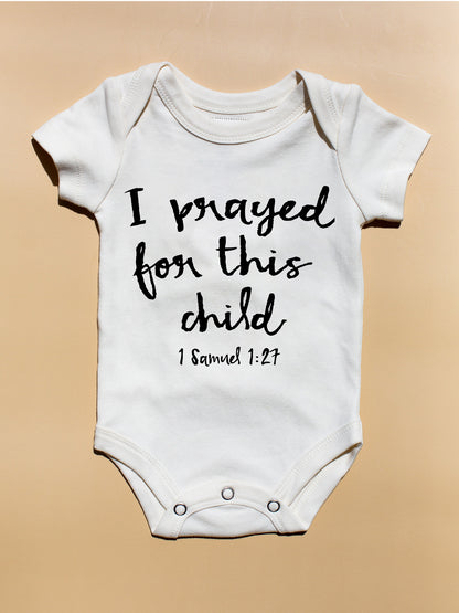 GOTS Certified Organic Cotton Bodysuit - Scripture, product image 10