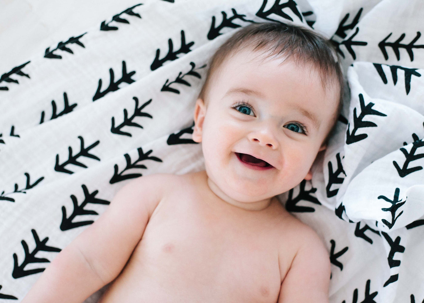Tree Hugger Organic Swaddle | GOTS Certified Organic Cotton Muslin