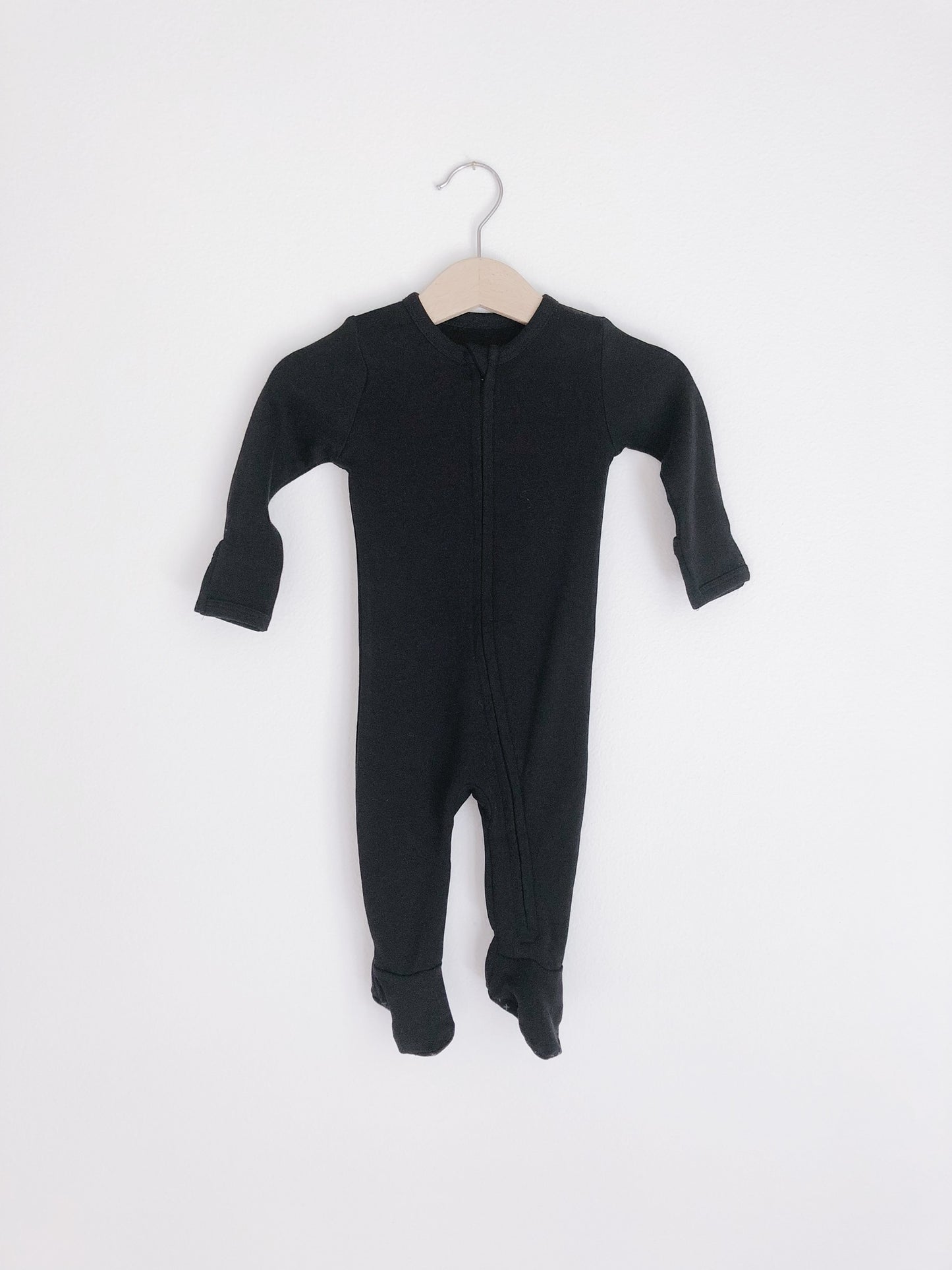 Organic Zip Footie | GOTS Certified Organic Cotton | Solid Colors