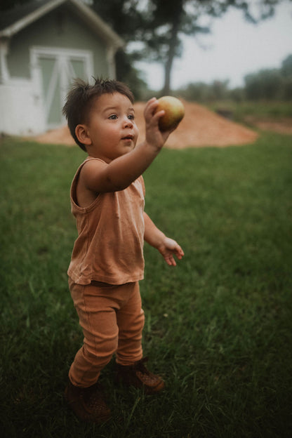 Organic Kids Tank | GOTS Certified Organic Cotton | Solid Colors