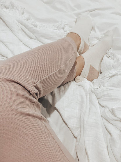Women's organic cotton thermal pajama set