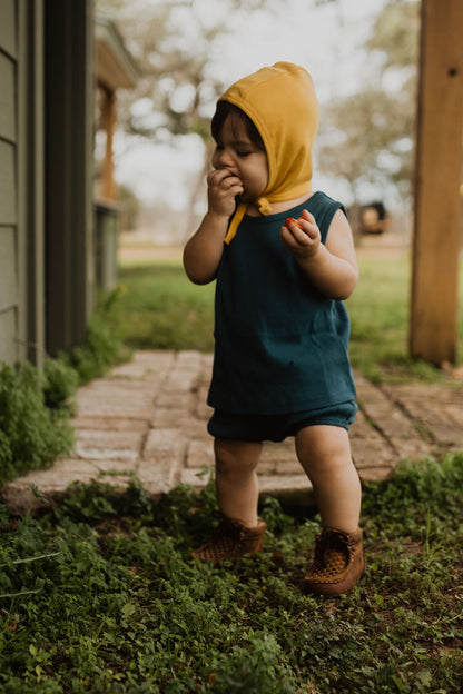 Organic Kids Tank | GOTS Certified Organic Cotton | Solid Colors