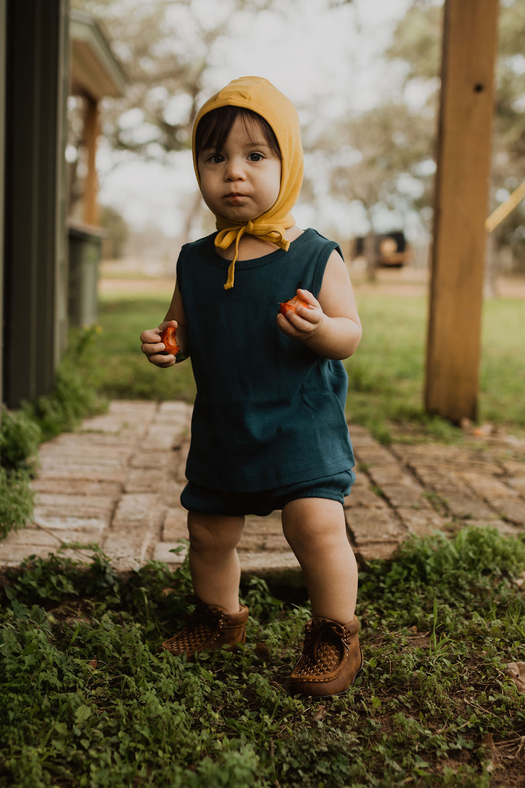 Organic Kids Tank | GOTS Certified Organic Cotton | Solid Colors