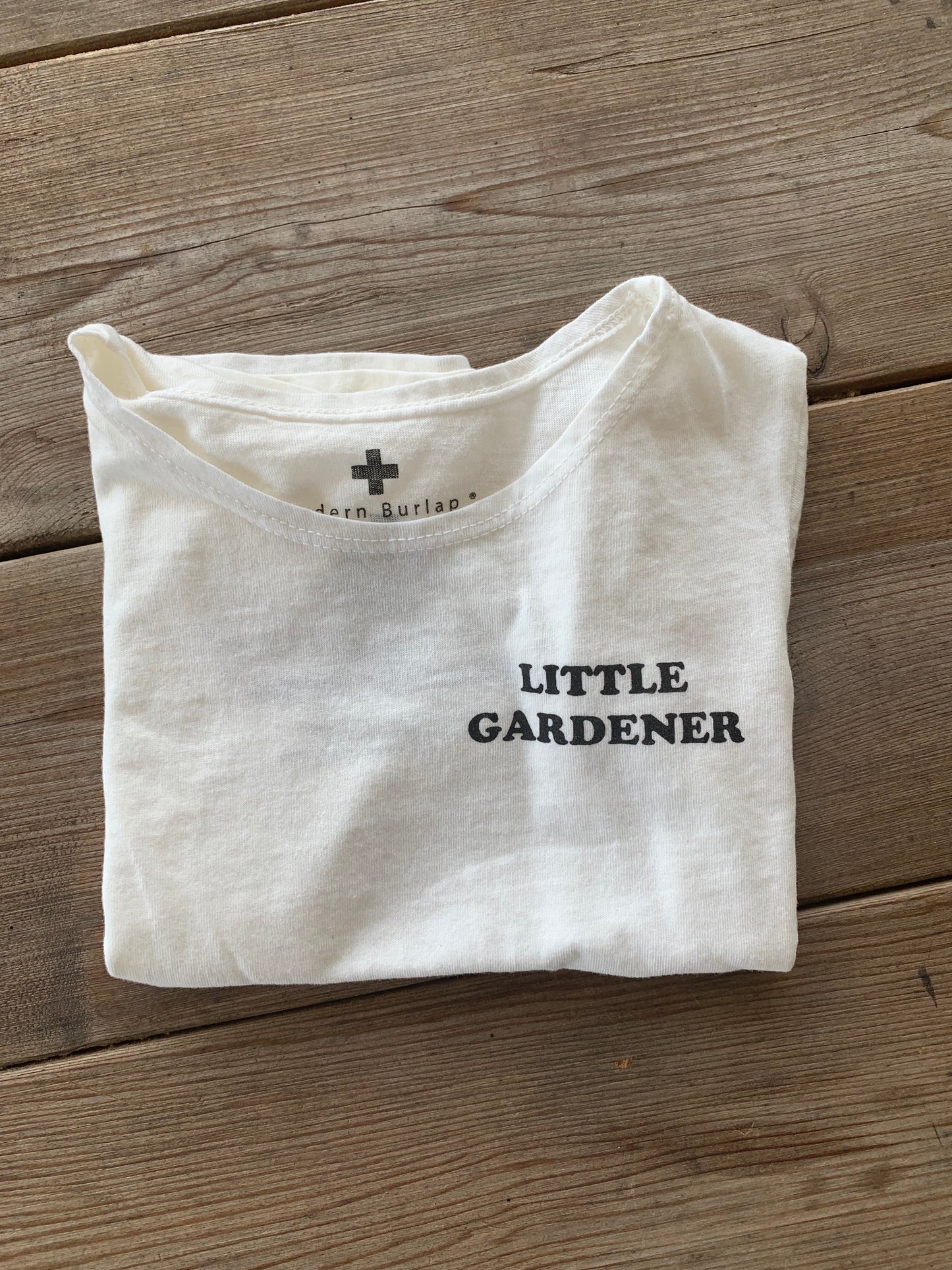 Little Gardener Kid Scoop Neck Tee