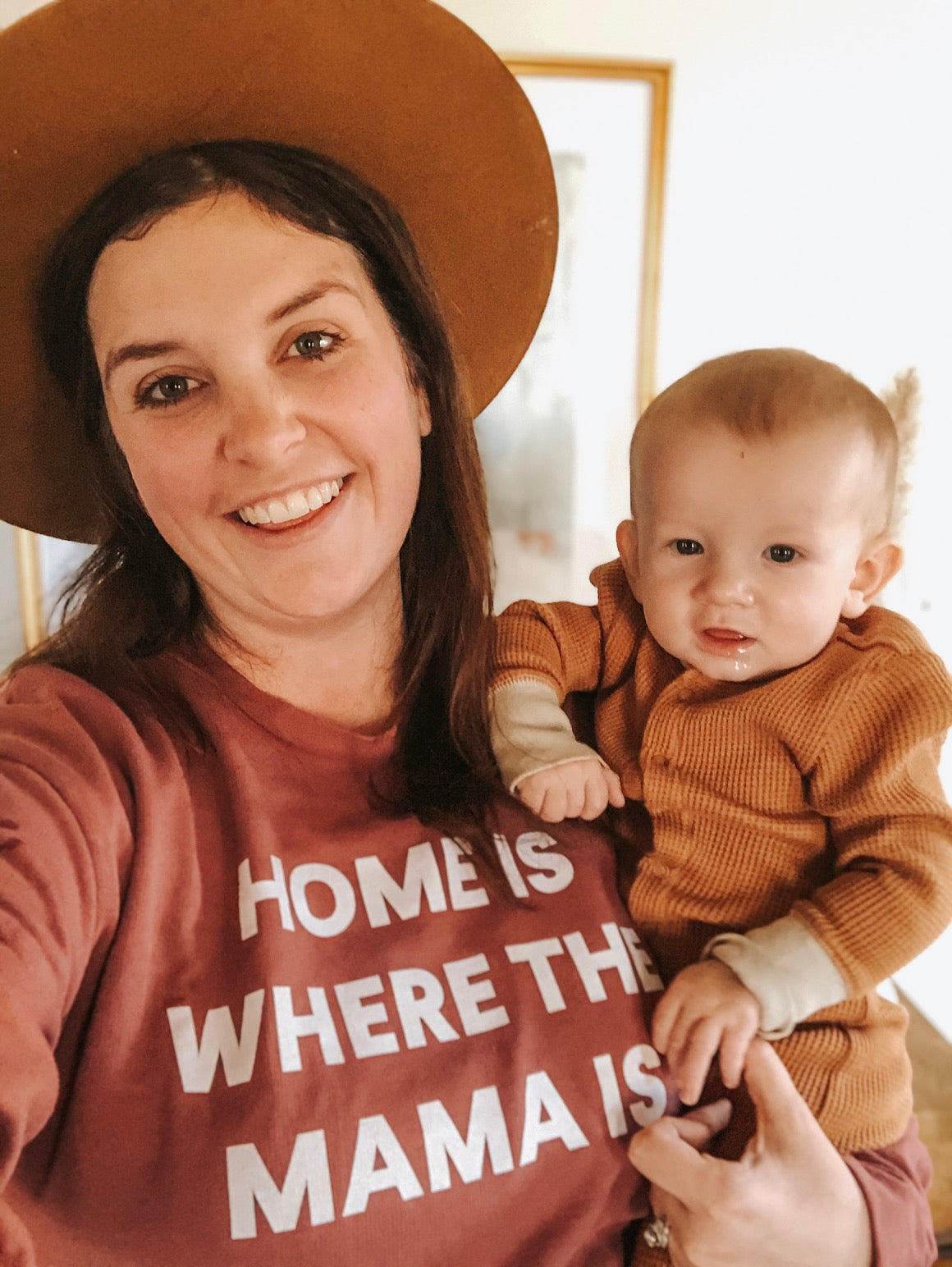 Home Is Where the Mama Is Adult Sweatshirt | GOTS Certified Organic Cotton