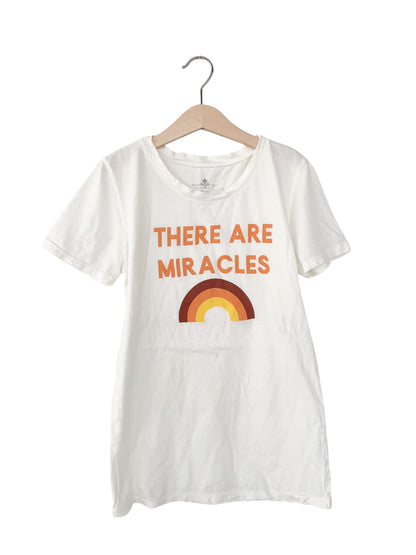 There Are Miracles organic cotton women's tee by Modern Burlap