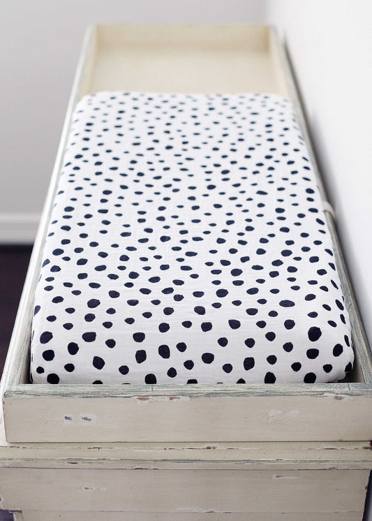 Spots organic changing pad cover by Modern Burlap