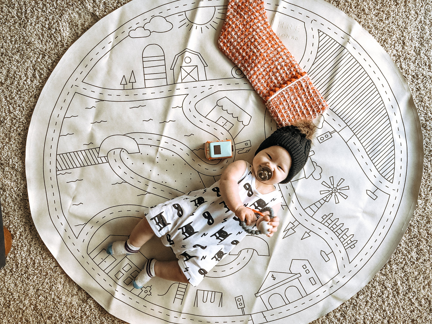Organic Tank Romper | GOTS Certified Organic Cotton | Signature Prints