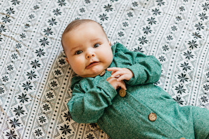 Nordic Winter Organic Swaddle | GOTS Certified Organic Cotton Muslin