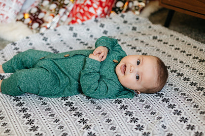 Nordic Winter Organic Swaddle | GOTS Certified Organic Cotton Muslin