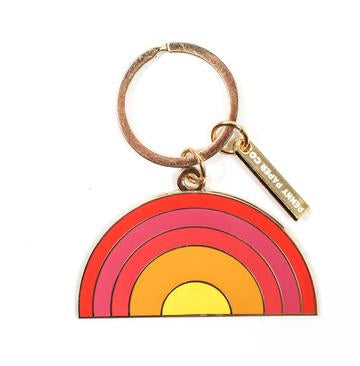 The Penny Paper Co. - Enamel Keychain, Sunrise