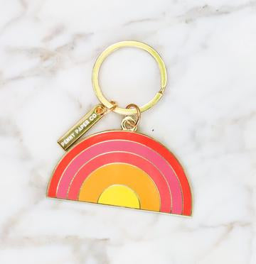 The Penny Paper Co. - Enamel Keychain, Sunrise