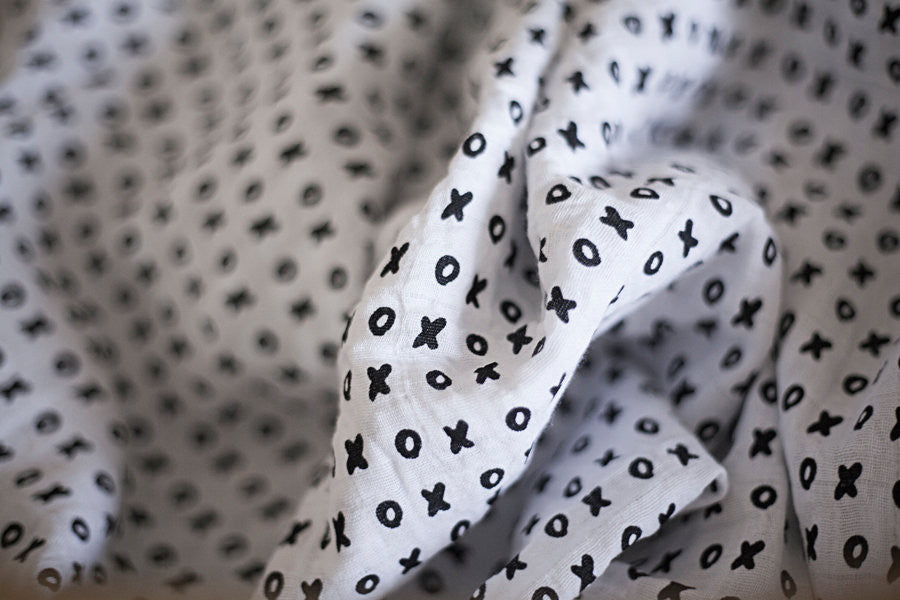 XO Organic Swaddle | GOTS Certified Organic Cotton Muslin
