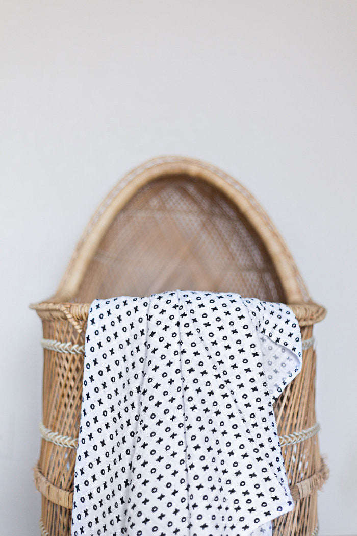 XO Organic Swaddle | GOTS Certified Organic Cotton Muslin