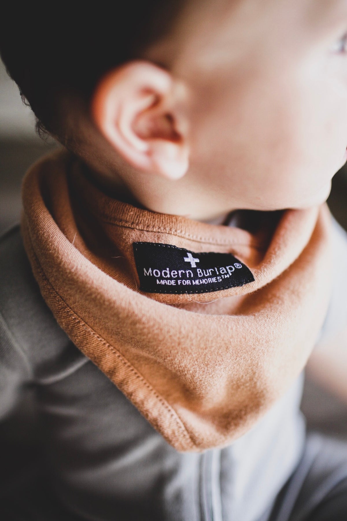 Organic Bibdana | GOTS Certified Organic Cotton | Solid Colors