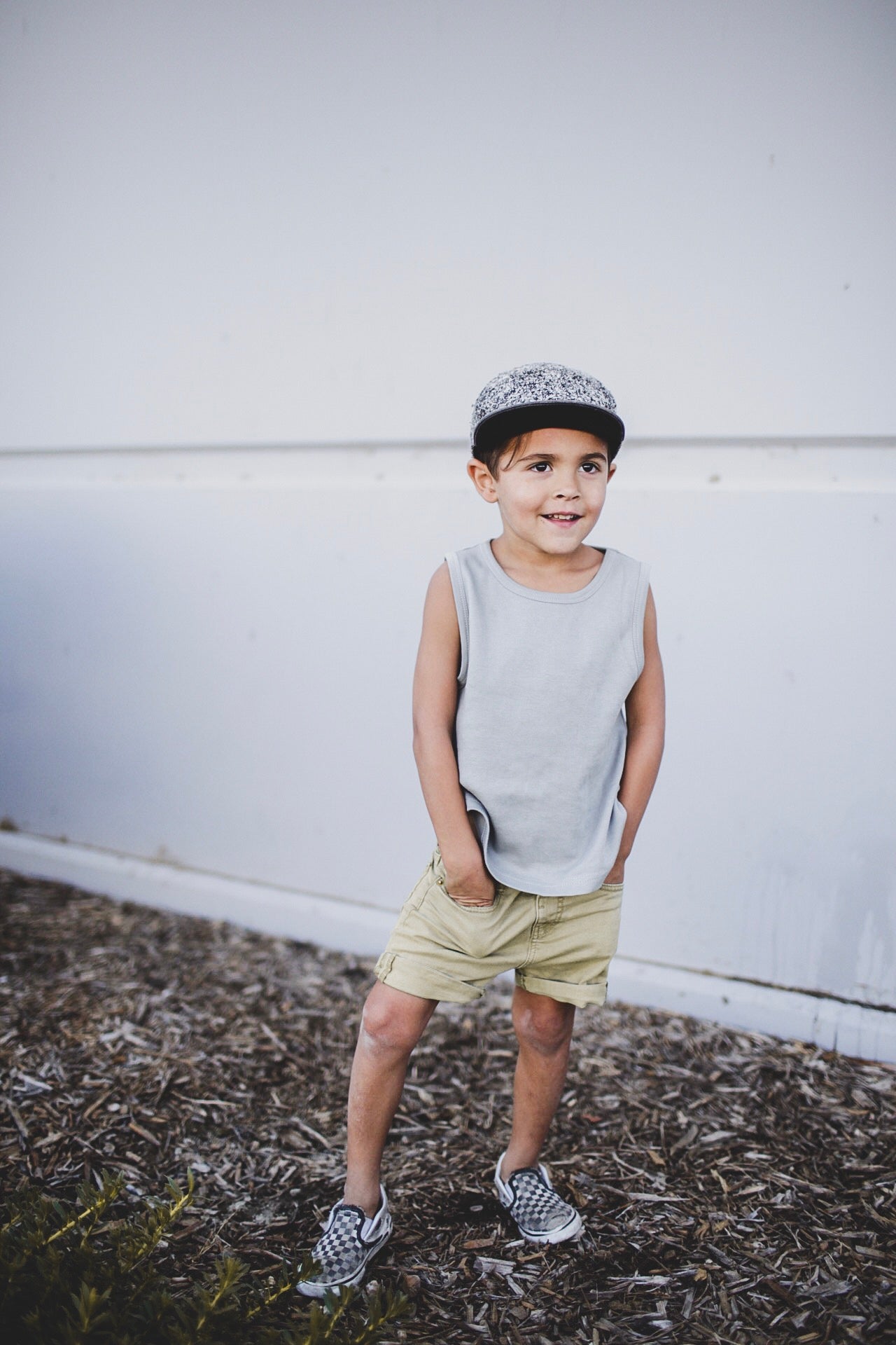Organic Kids Tank | GOTS Certified Organic Cotton | Solid Colors
