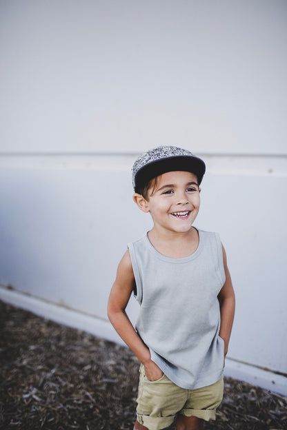 Organic Kids Tank | GOTS Certified Organic Cotton | Solid Colors