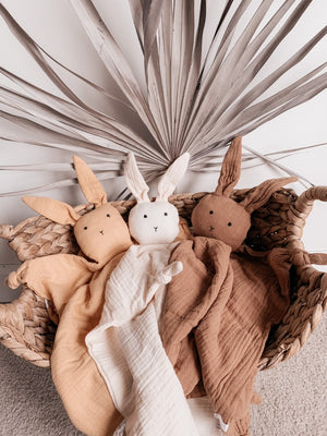 
                  
                    Load image into Gallery viewer, Holde Keepsake Company - Bunny Lovey in Clay
                  
                