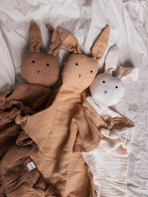 
                  
                    Load image into Gallery viewer, Holde Keepsake Company - Bunny Lovey in Clay
                  
                