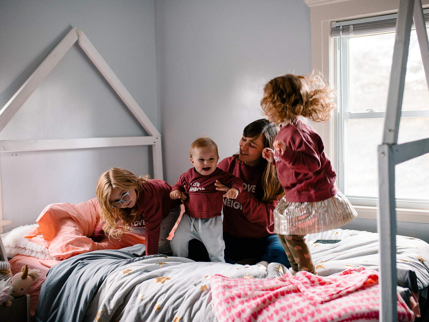 Love Your Neighbor Adult Sweatshirt | GOTS Certified Organic Cotton