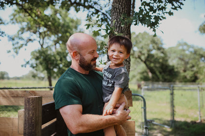 Home is where the mama is Kids Scoop Neck Tee -  Charcoal