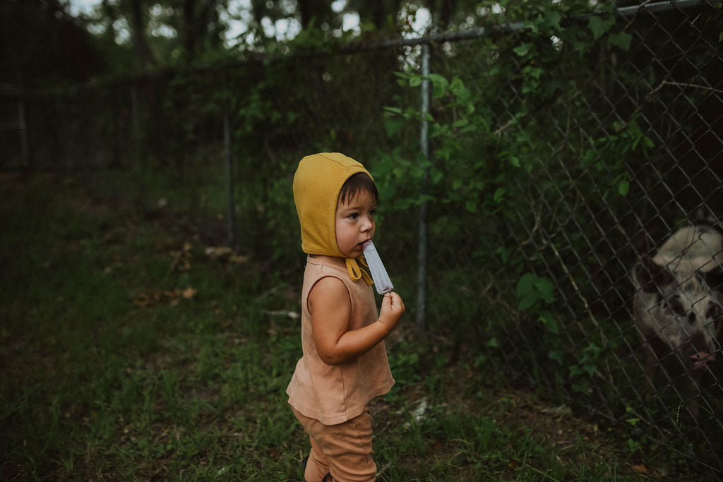 Organic Kids Tank | GOTS Certified Organic Cotton | Solid Colors