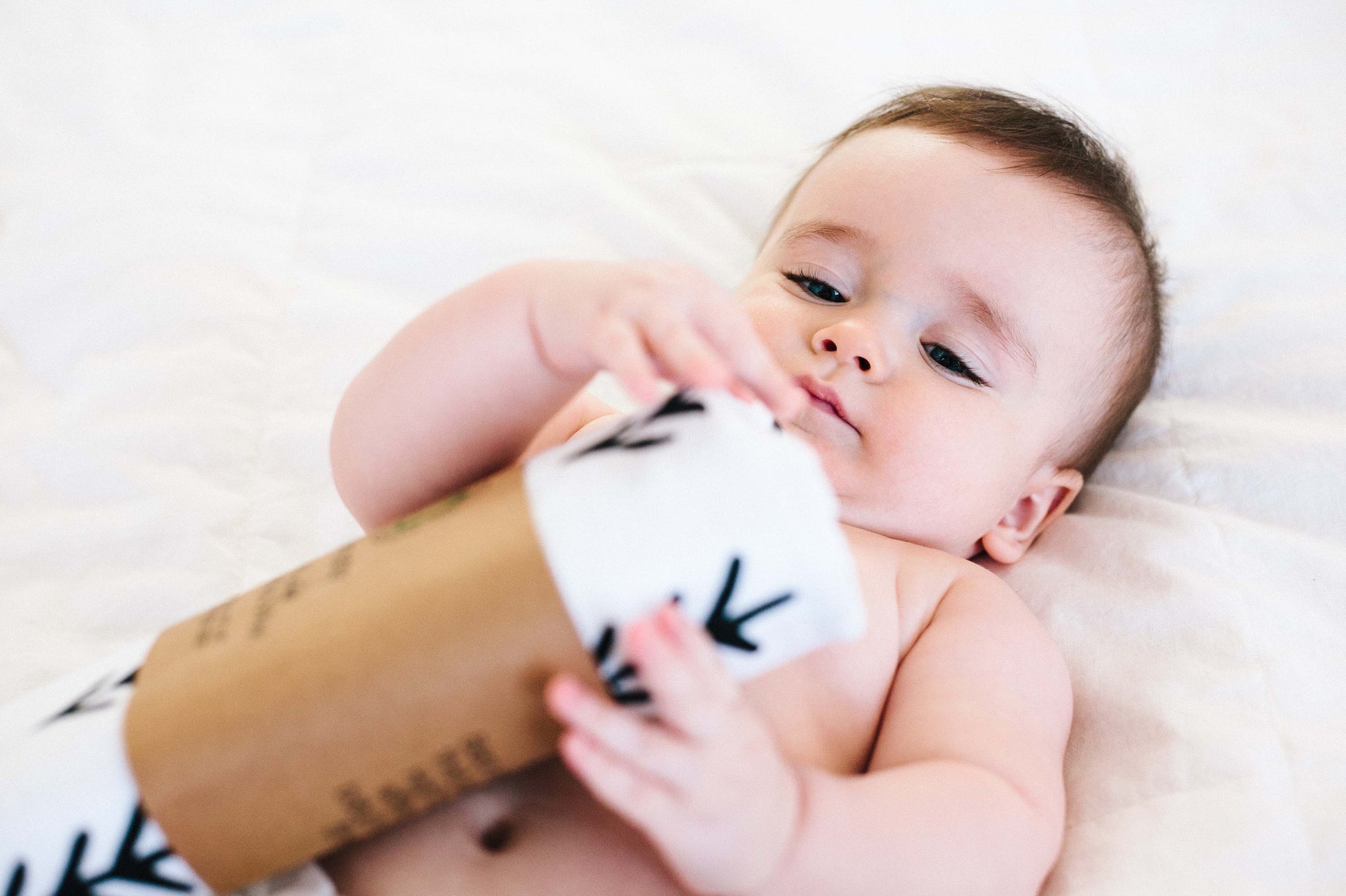 Tree Hugger Organic Swaddle | GOTS Certified Organic Cotton Muslin