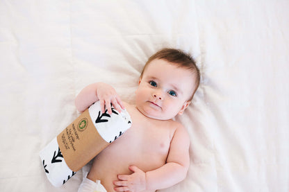 Tree Hugger Organic Swaddle | GOTS Certified Organic Cotton Muslin