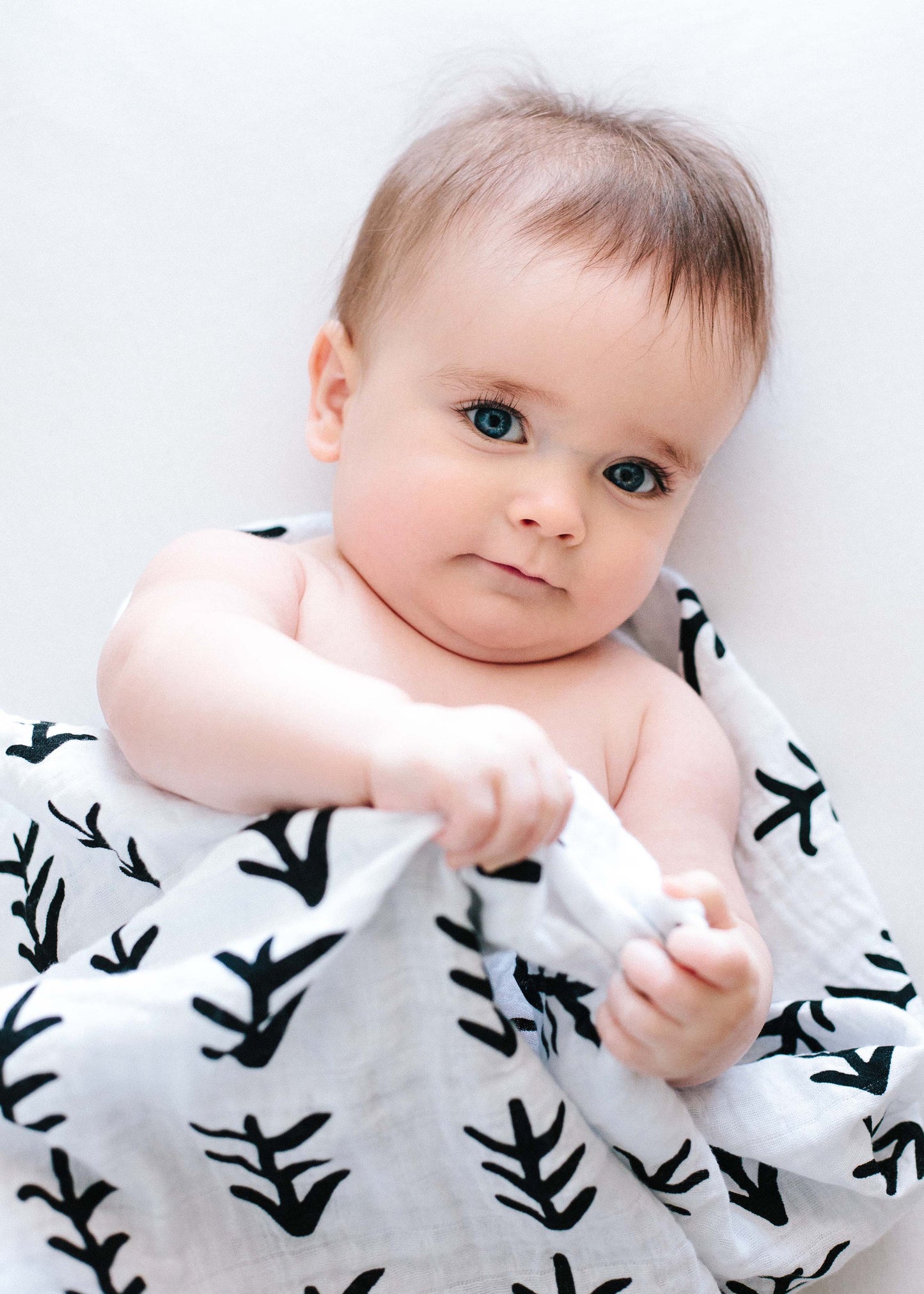 Tree Hugger Organic Swaddle | GOTS Certified Organic Cotton Muslin