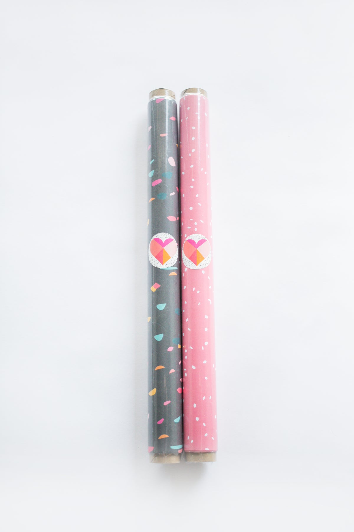 Wrapping Paper -  Pink Snowfall