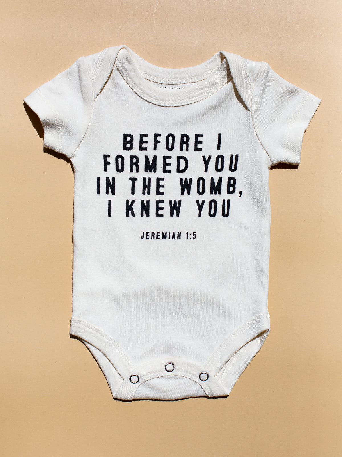 GOTS Certified Organic Cotton Bodysuit - Scripture, product image 11
