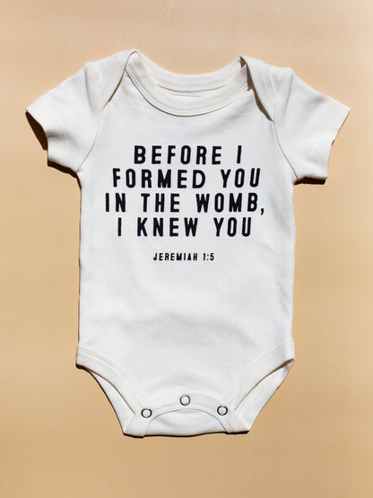 GOTS Certified Organic Cotton Bodysuit - Scripture, product image 11